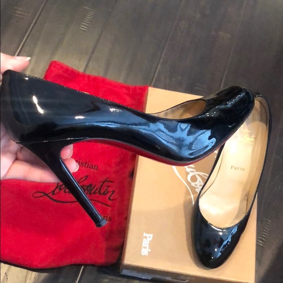 Authentic Christine Louboutin Simple Pump 100 - Picture 3 of 6
